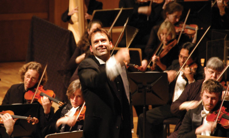 Conductor. Photo Provided by Portland Symphony Orchestra