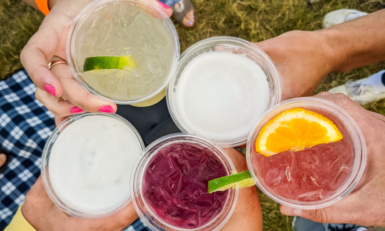 Drinks at Thompson's Point. Photo Credit: Capshore Photography