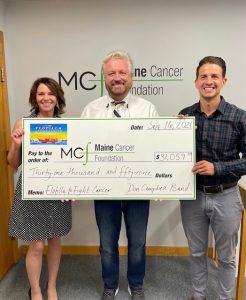 Flotilla To Fight Cancer Donation Check To The Maine Cancer Foundation ...