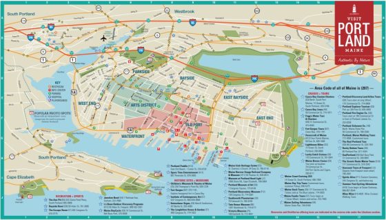 Portland Maine Map | Visit Portland