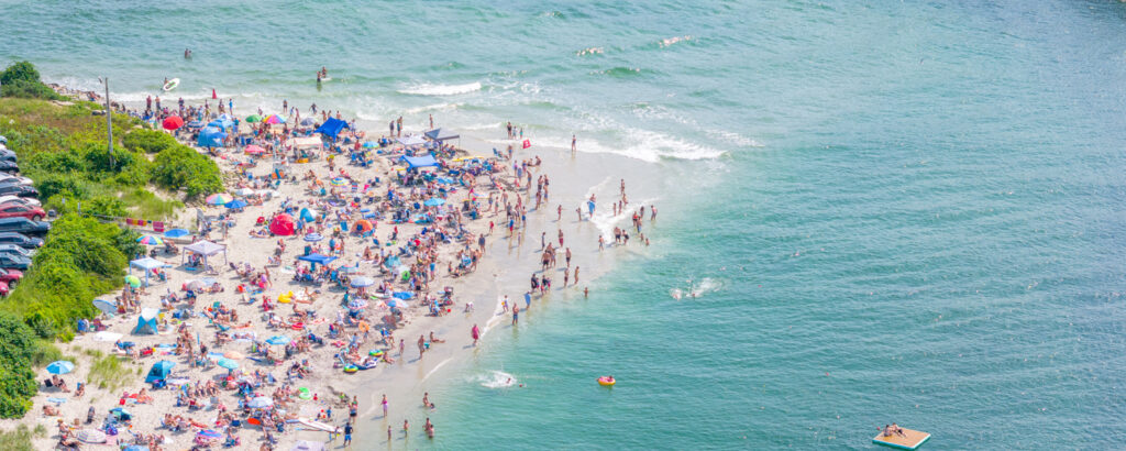 People enjoying the beach, Photo Credit: PGM Photography