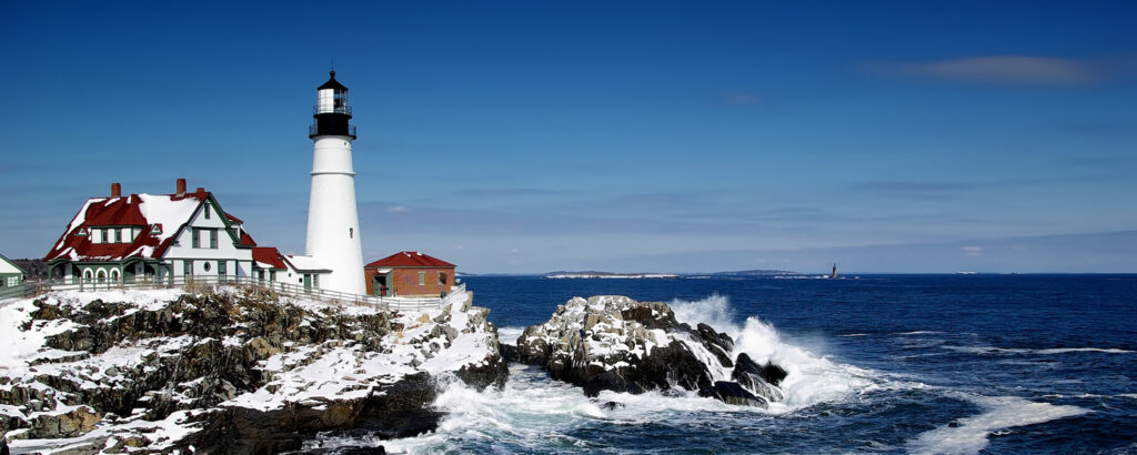 Portland Head Light in Winter, Photo Credit: CFW Photography