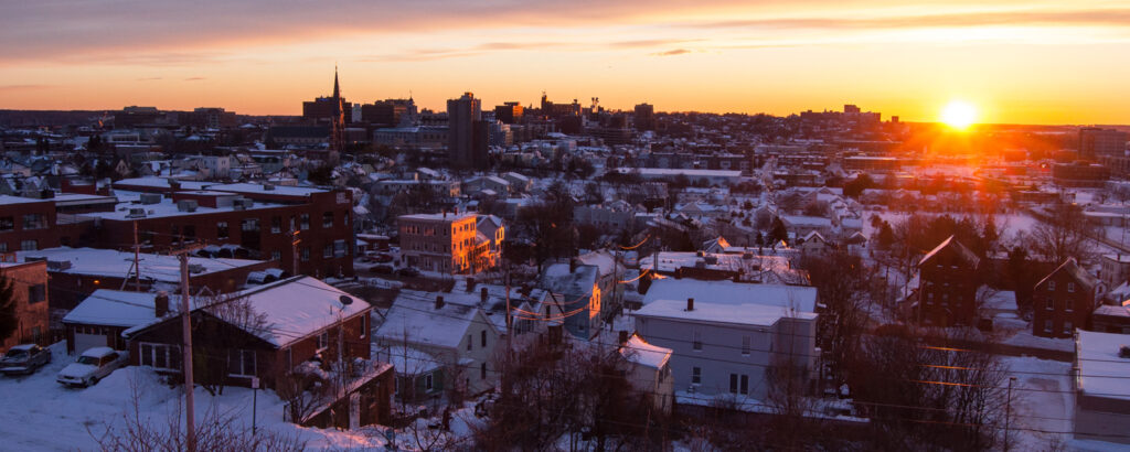 Portland Winter Sunset, Photo Credit: Corey Templeton Photography