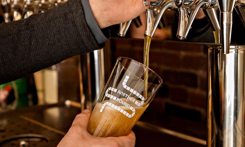 Beer on Tap. Photo Credit: Amanda Huebner Photography