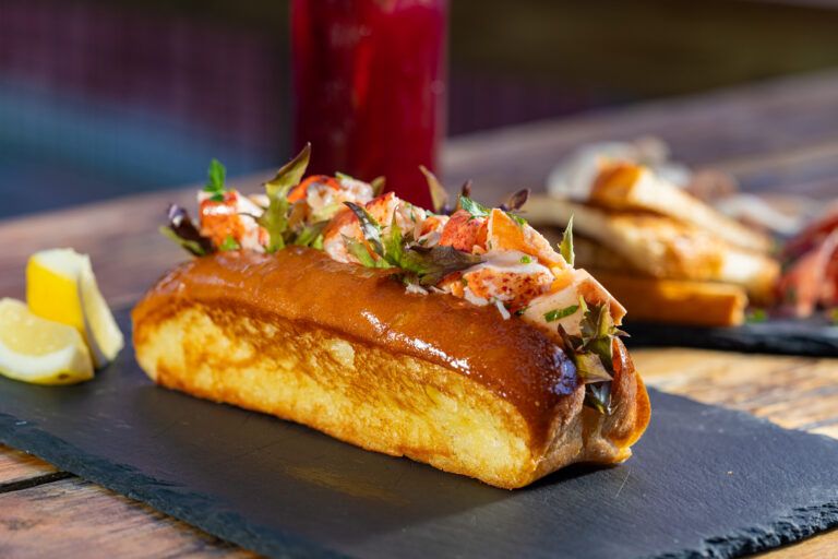 Lobster Roll. Photo Provided by Camp Pennant