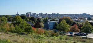 Fall Downtown Cityscape, Photo Credit: Lauren Peters / Visit Portland