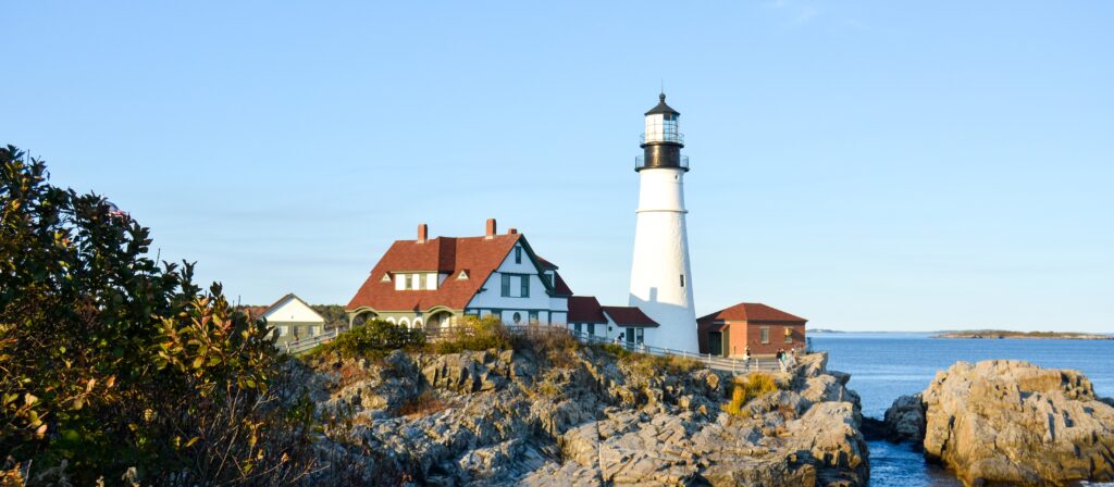 Fall Portland Head Light, Photo Credit: Lauren Peters / Visit Portland