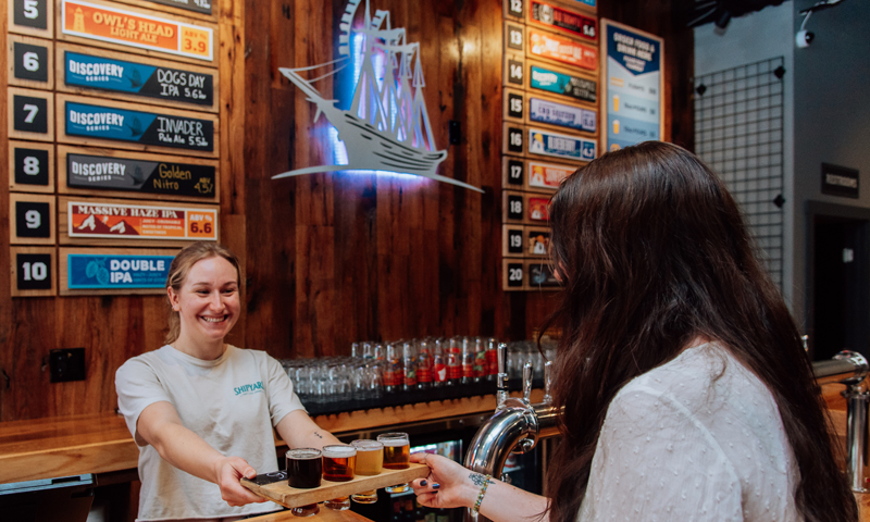 Flights at Shipyard; Photo Credit: Guided Marketing Services