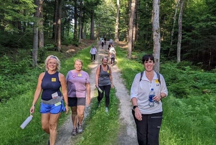 Women's Hike Night - Photo Courtesy of Pineland Farms