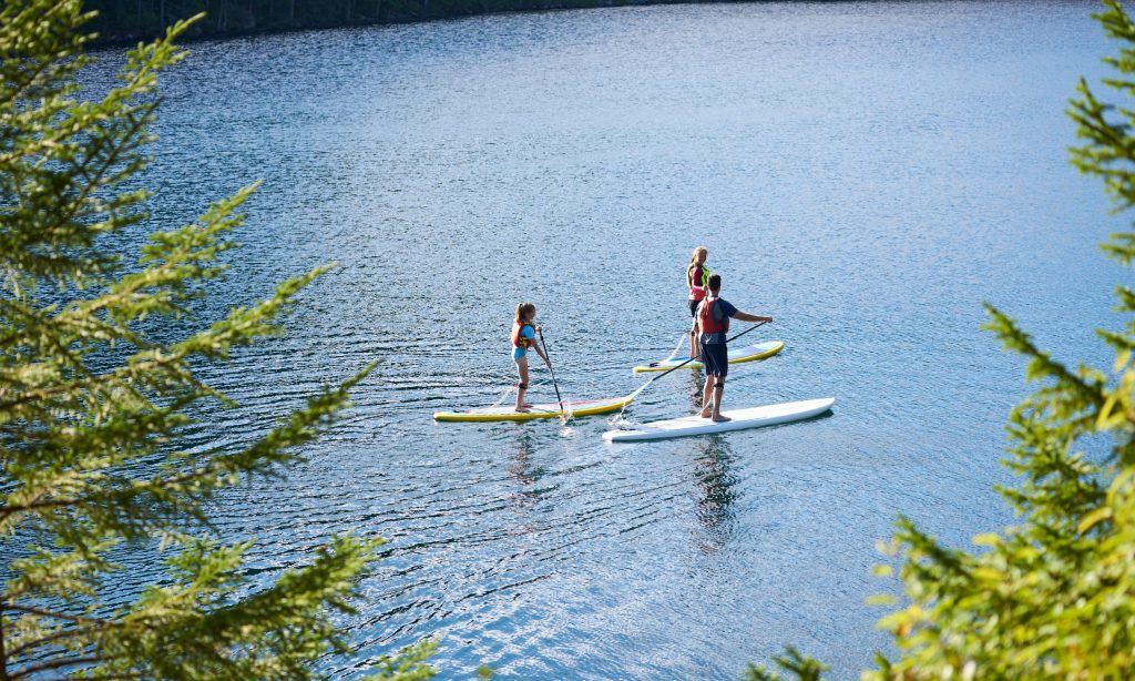 SUP on Androscoggin River - Photo Credit: Photo owned by L.L.Bean, use authorized.