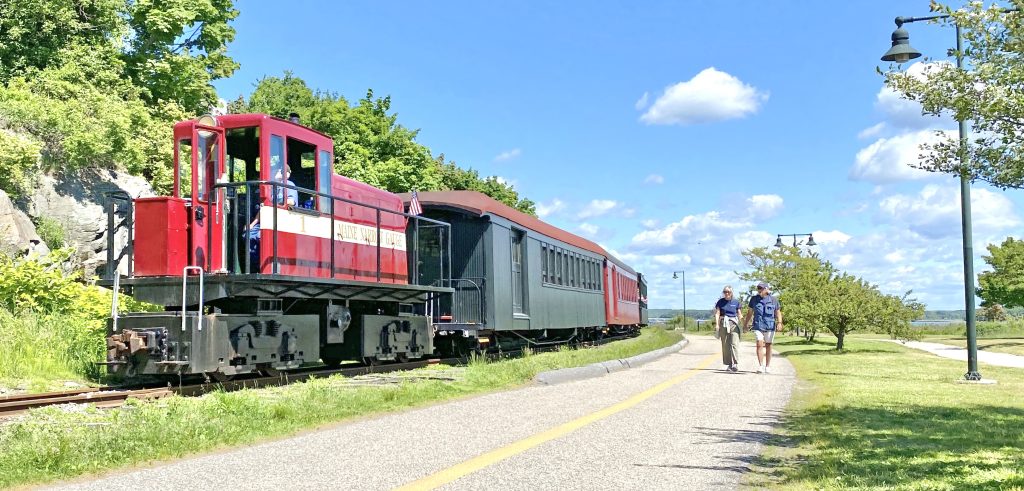 portland maine railroad tour